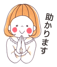 MEG&POLLY-work01- sticker #13699167