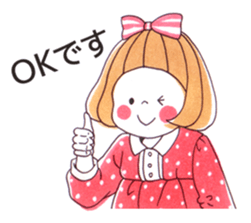 MEG&POLLY-work01- sticker #13699168