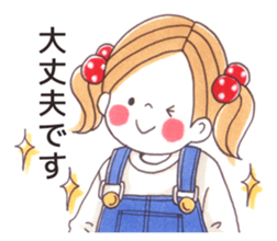 MEG&POLLY-work01- sticker #13699172