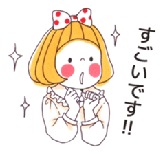 MEG&POLLY-work01- sticker #13699173