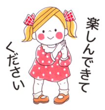 MEG&POLLY-work01- sticker #13699175