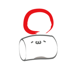 Cute Marshmallow sticker #13699698