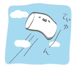 Cute Marshmallow sticker #13699727