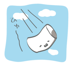 Cute Marshmallow sticker #13699728