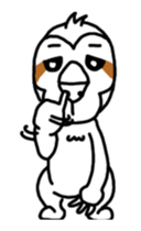 White Lazy Sloth-2 sticker #13699912