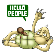 Shifu Goes Down from the Mountain sticker #13700183