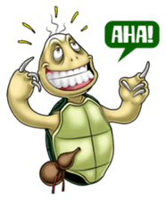 Shifu Goes Down from the Mountain sticker #13700184