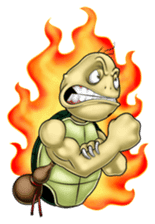 Shifu Goes Down from the Mountain sticker #13700187