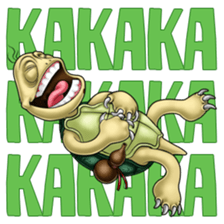 Shifu Goes Down from the Mountain sticker #13700192