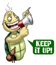 Shifu Goes Down from the Mountain sticker #13700193