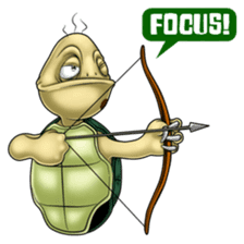 Shifu Goes Down from the Mountain sticker #13700195