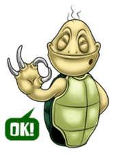 Shifu Goes Down from the Mountain sticker #13700202