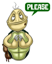 Shifu Goes Down from the Mountain sticker #13700203