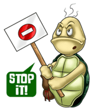 Shifu Goes Down from the Mountain sticker #13700210