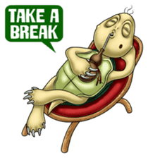 Shifu Goes Down from the Mountain sticker #13700211