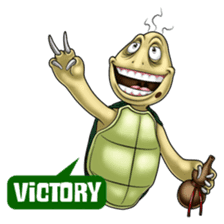 Shifu Goes Down from the Mountain sticker #13700213