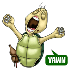 Shifu Goes Down from the Mountain sticker #13700216