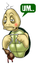 Shifu Goes Down from the Mountain sticker #13700217