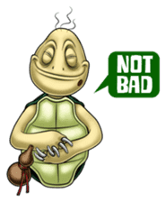 Shifu Goes Down from the Mountain sticker #13700219