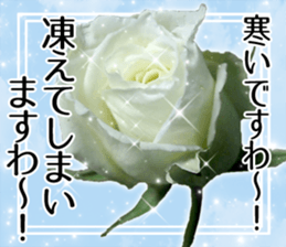 Rose Lady Sticker sticker #13700326