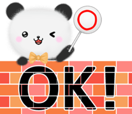 mohu panda4 winter spring sticker #13700667