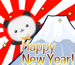 mohu panda4 winter spring sticker #13700683