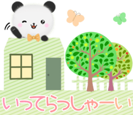 mohu panda4 winter spring sticker #13700686