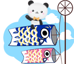 mohu panda4 winter spring sticker #13700700