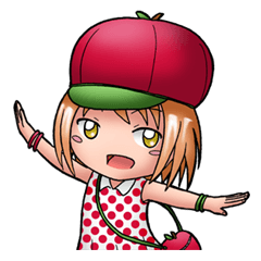 Kippi the Apple Maniac Girl