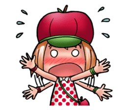 Kippi the Apple Maniac Girl sticker #13700734