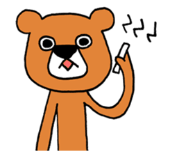 KUMA-bear sticker #13700964