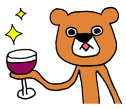 KUMA-bear sticker #13700968