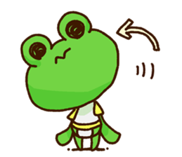 KAERU of the frog For everyday use sticker #13701103