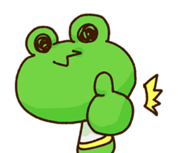 KAERU of the frog For everyday use sticker #13701108