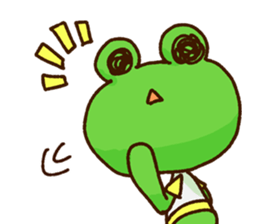 KAERU of the frog For everyday use sticker #13701111