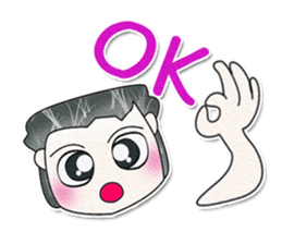 Mr. Hayato.Wow! sticker #13701216