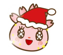 Mishimarukun&Mishimarukochan X'mas sticker #13702079