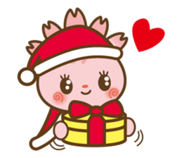Mishimarukun&Mishimarukochan X'mas sticker #13702082