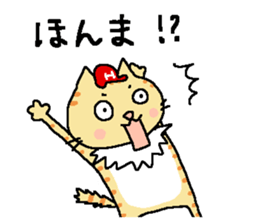 Red helmet cats , hinatiro sticker #13702425