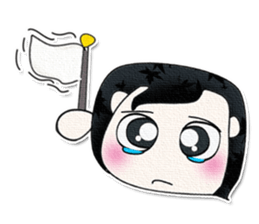 Mr. Kunio. Hello! sticker #13702801