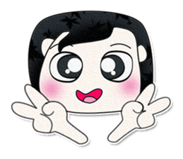 Mr. Kunio. Hello! sticker #13702802