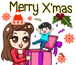 P'Peng & N'Nun : Happy New Year sticker #13702816