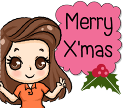 P'Peng & N'Nun : Happy New Year sticker #13702817