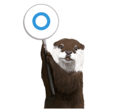 Easy to use!otter sticker #13703166