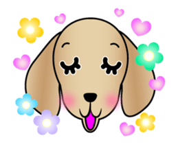 Animated! The Dachshund stickers 2 sticker #13704191