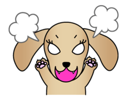 Animated! The Dachshund stickers 2 sticker #13704193