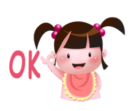 Moo Moo girl sticker #13704536