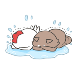 shibainu&tebasakisan Animated sticker #13705232
