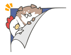 shibainu&tebasakisan Animated sticker #13705234