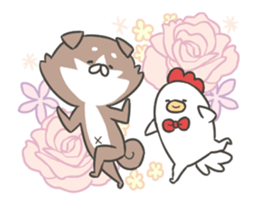 shibainu&tebasakisan Animated sticker #13705251